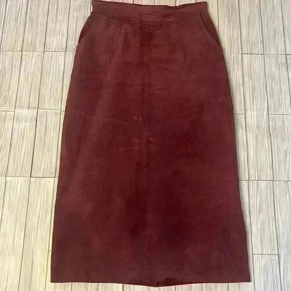 Jacqueline Ferrar Suede Skirt